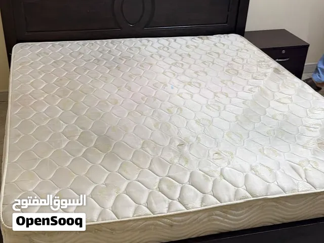 Bed king size 4doors big cupboard
