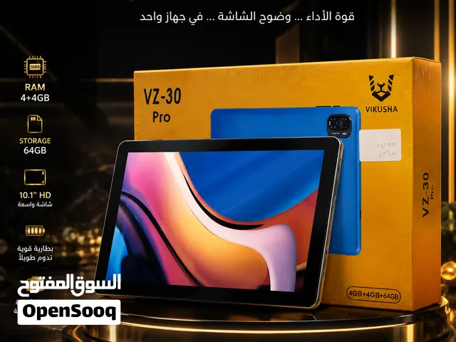 تابلت Vz 30 pro جديد 10.1 إنش بسعة 64 جيجابايت متوفر توصيل
