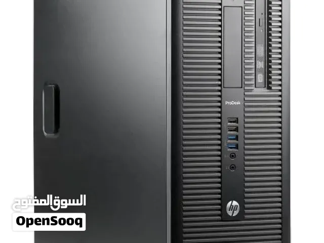 كمبيوتر HP ProDesk 600 G1 استيراد i5 + SSD + 1TB HDD + 8GB RAM + شاشة Dell