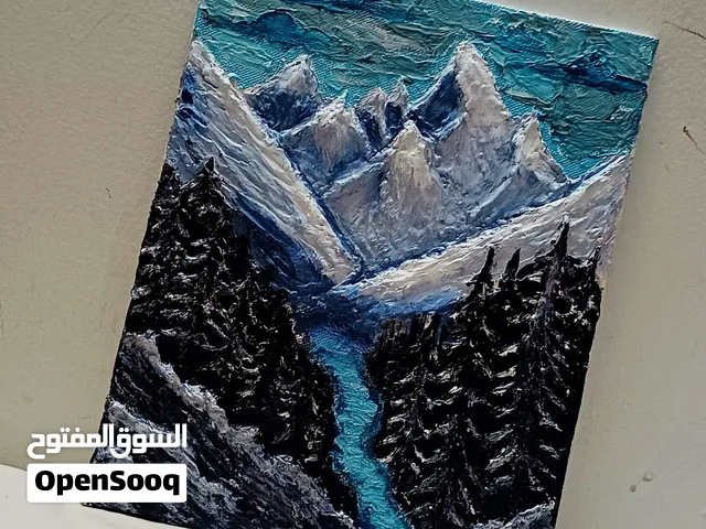 Texture Art New Hand Painted