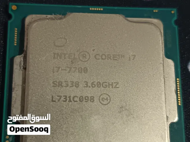 معالج I7-7700 للاجهزه الالعاب و المكتبيه