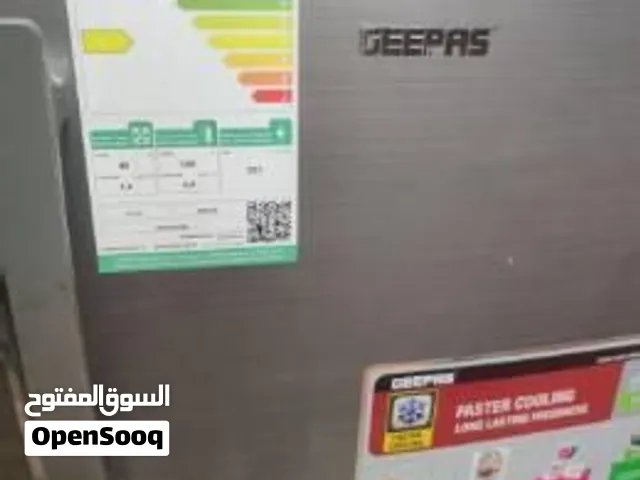 • Title (English): Geepas Double Door Refrigerator for Sale - Clean Condition • Title (Arabic): ثلاج