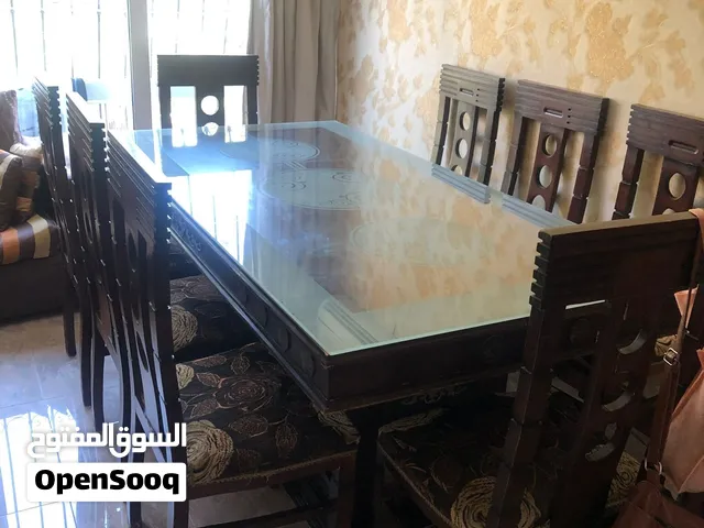 طاوله سفرة مع بوفيه
