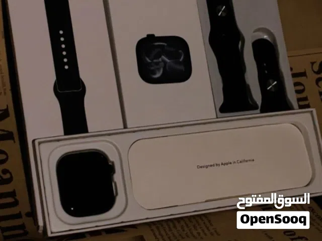 ساعه ابل طبق الأصل بضبط جديده مع تغليف مجانا مع عطرين مجانا السعر 20 العطر والساعه كلهم جديدين