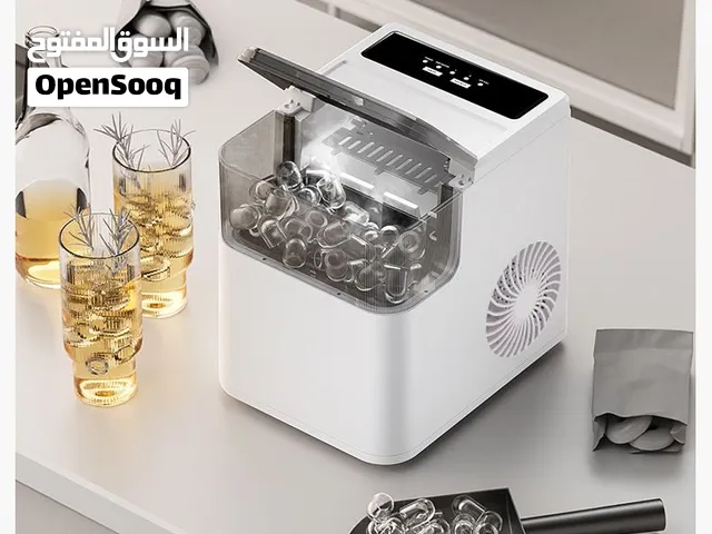 ماكينة صنع الثلج الأوتوماتيكية المحمولة – إنتاج 12 كجم يوميًا