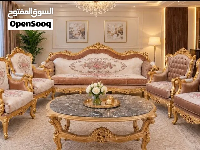 صالون مدهب تركى جديد