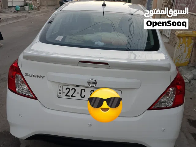 نيسان صني خصوصي اربيل لون ابيض مواصفات