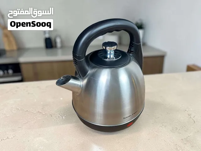 ابريق شاي كهربائي سلفر كريست ستانليس ستيل سعة 5 لتر وقوة 1800 واط