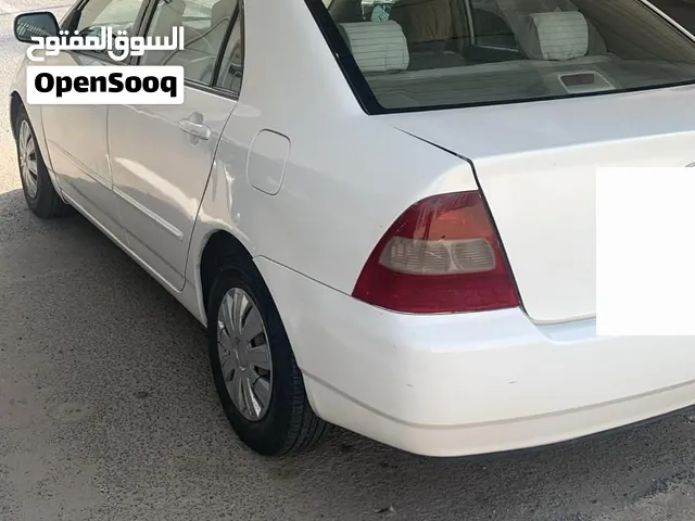 بيعة سريعة تويوتا كورولا موديل 2002 تكييف بارد مطلوب 350 د.ك للجادين فقط