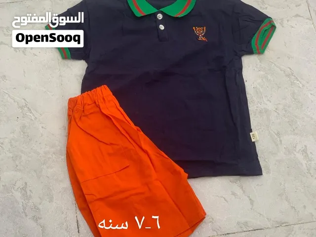 تشيرت وبرمودا  اطفال للطلعه  جديد بليبل ب7 فقط ملابس اطفال  أوربي  خامه ممتازه  الالوان صيفيه جميله