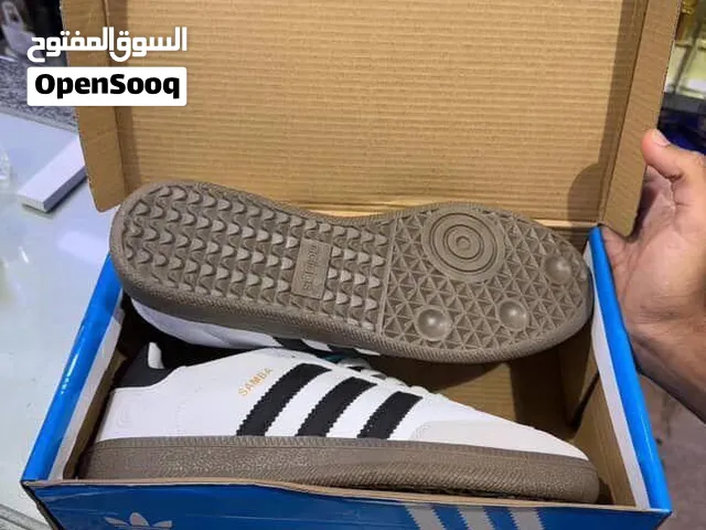 NEW Adidas Samba OG 42.5 (9 US) - White/Black - جديد أديداس سامبا