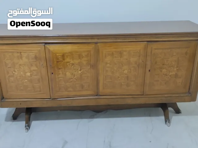 ترابيزة سفرة زان قيم جدا بحالة ممتازة بوفيه قشرة ماركتريه خشب زان قيم جدا بحالة ممتازة مكتب تقيل