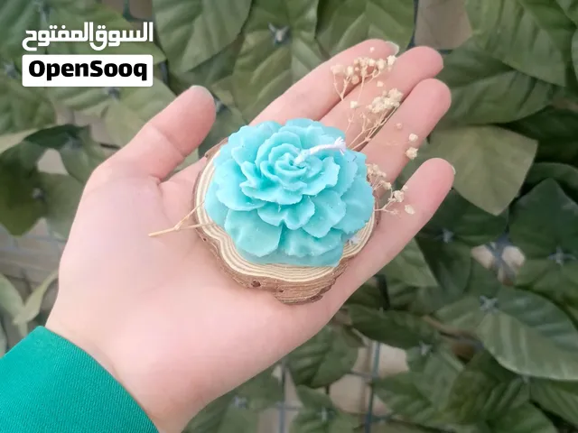شموع ملونه