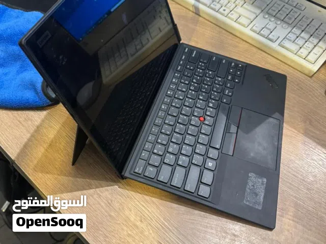 تابلت لينوفو لمس ومعاه القلم متعه معالج i7 الحيل الثامن تركبله شفرة ونظام تشغيله وندورز 10