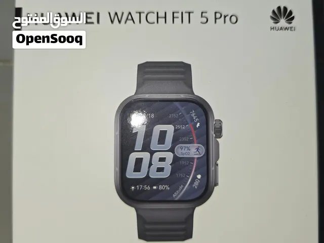 ساعة هواوي واتش فيت 5برو لون اسود