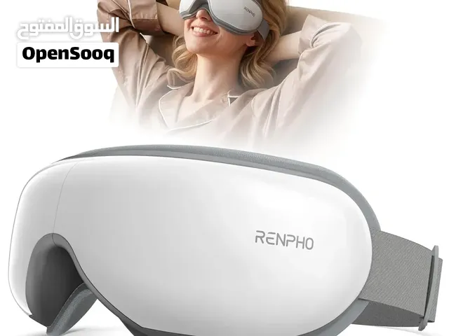 RENPHO Eyeris 1 - Eye Massager with Heat, Heated Eye Mask with Bluetooth Music for Migraine, eye car