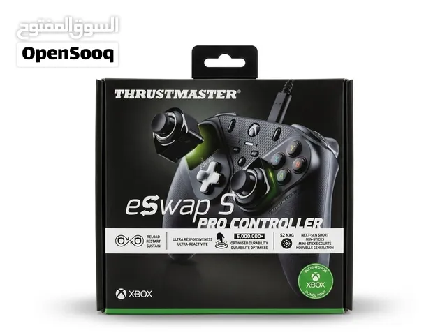 يد تحكم كنترولز ماركة THRUSTMASTER eSWap S PRO CONTROLLER اصلي وكاله مع انالوج مغناطيسي قابل للتبديل