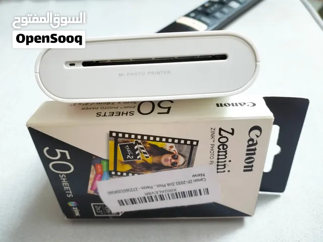 Mi Portable Photo Printer (Xiaomi) + Canon Zink Paper (50 Sheets)