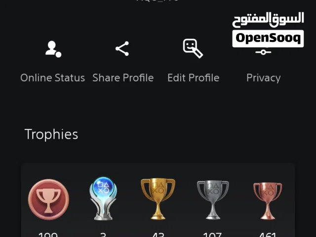 حساب سوني فور فيه العاب قوية و بلات بدارك سولز 3