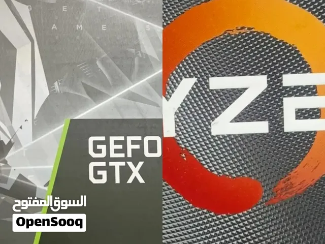 كرت شاشه العرايق ZOTAC  GTX 1650 4GB + مع المعالج أسطوري AMD Ryzen 5 3400G مستعمل, للبيع أو مراوس