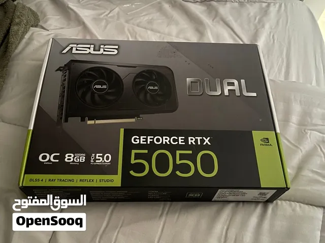 استخدام اقل من اسبوع Asus dual series Rtx 5050 8gb