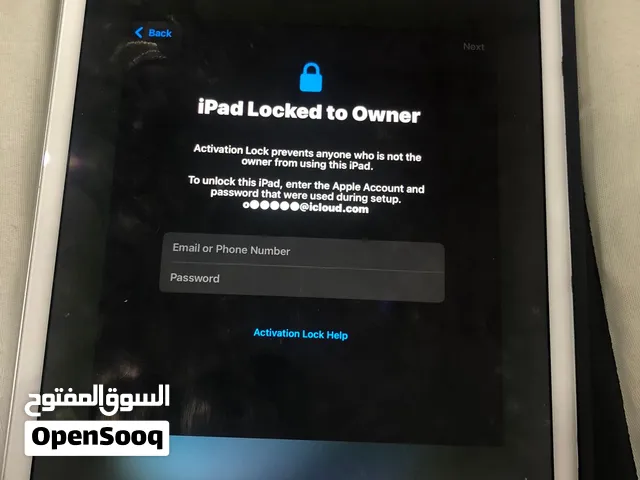 ايباد ميني 5 مقفل ايكلاود ( تحديث 18.7 )