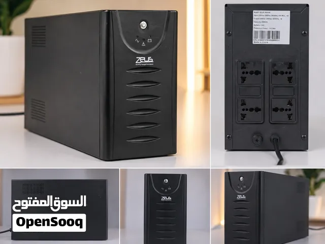 من ماركة zuos ups حجمة 2800v حجم جبير تكدر تربط اكثر من جهاز نفس الوقت توصيل موجود وين متكون يوبي ا