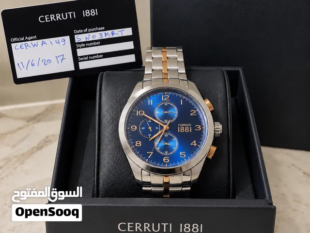 CERRUTI 1881 Original Men’s Watch for Sale – Excellent Condition