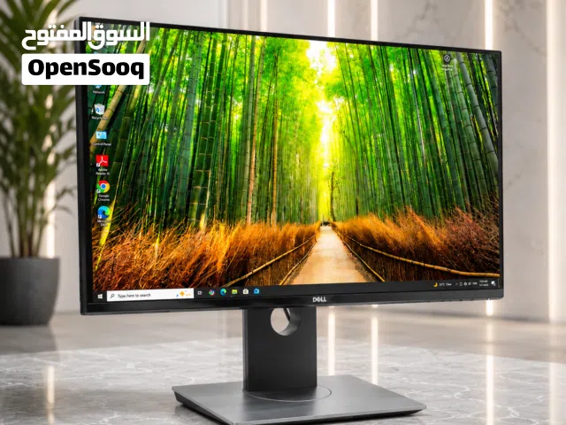 شاشة ديل 24 انش فريم ليس بدون جواف DP + HDMI