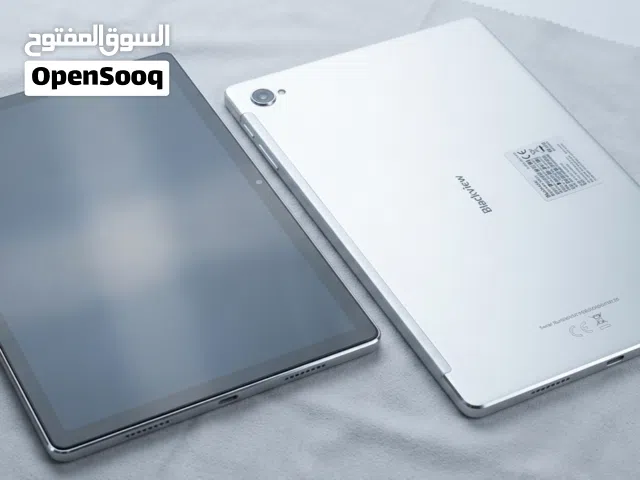 اثنين تابلت من شركة بلاك فيو نظيفة كلش وكلشي بيها يشتغل عطل بس بالشاشة