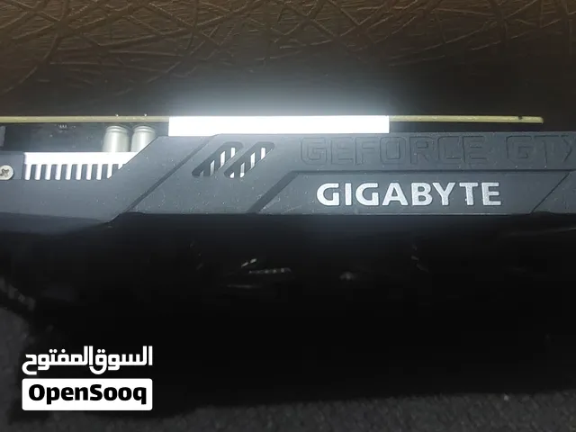كرت شاشة Gigabyte GeForce GTX 1650 OC 4G بحالة ممتازة