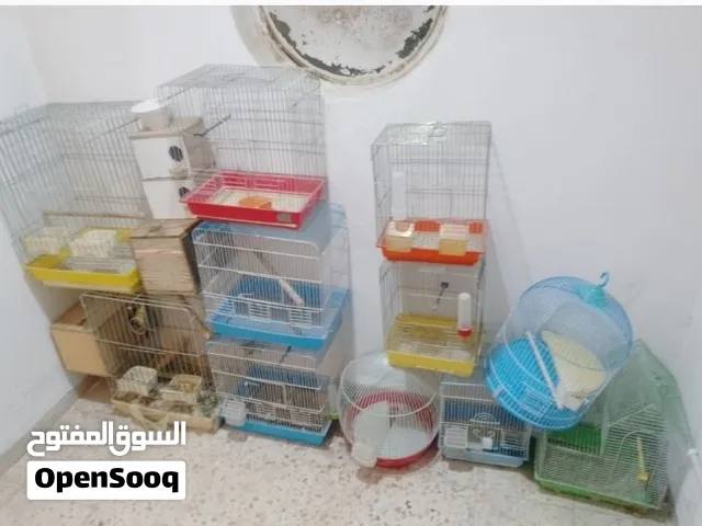 اقفاص طيور للبيع بحاله جيده جدا وبسعر مغري نوعيات جيده مع معالف وحاضنات