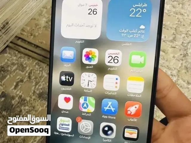 آيفون 15 بلس الحاله ممتازه اللون الاسود مش مغير شي للتواصل واتساب أو شفره