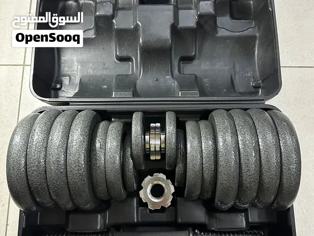 30KG CAST IRON DUMBBELL SET