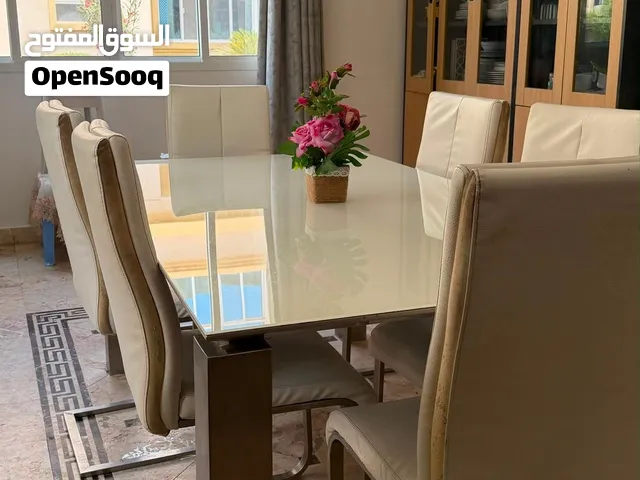 6-Seater Dining Table Set for Sale – OMR 60
