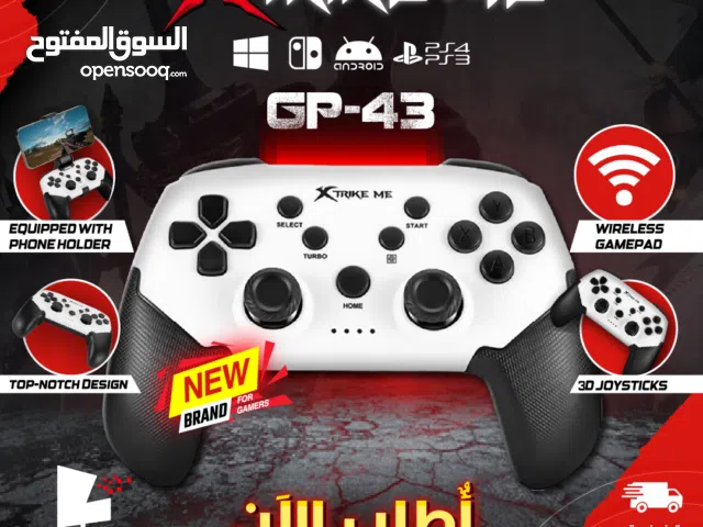 وحدات التحكم / يد العاب جيمنغ اندويد  اركيد XTRIKE ME GP-43 PS4 PS3 ANDROID PC Wireless Gamepad