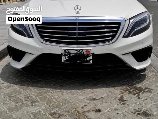 مرسيدس s class موديل 2014 , ماشي 90 الف ، وارد اليابان ، عليه كت 65 اصلي مع رينقات كراسي ديزاينو