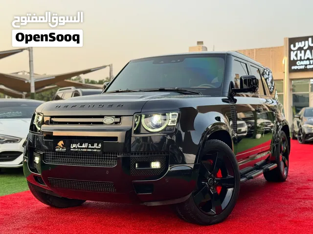لاند روفر ديفند 110 HSE P400 2023 خليجي عالضمان بحالة الوكالة التامة وسعر عرض ممتاز.