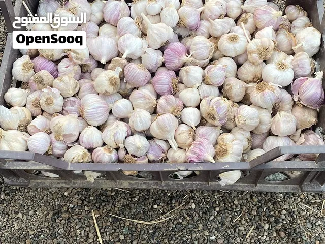للبيع ثوم عماني اصلي نظيف وممتاز بجوده عاليه / تواجد عبري يوجد توصيل