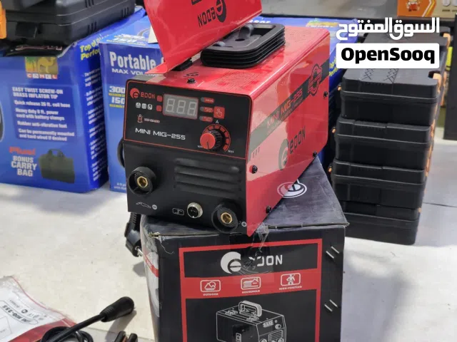 مكينة لحام ميج شركة EDON لحامة حديد MMA ميني MINI MIG اصلي WELDING ROD سيم رود لحامات الحديد