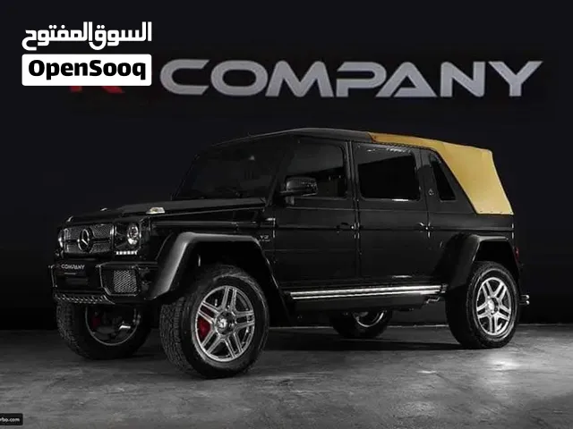 مجسم مرسيدس مايباخ G650 لاندوليه حديد بحجم كف اليد بتفتح 4 ابواب و غطا ماتور وكاله
