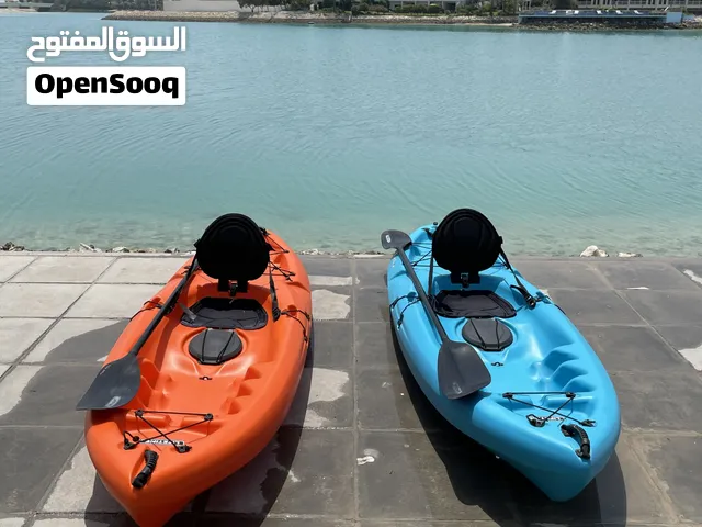 TWO LIKE NEW KAYAKS — USA DESIGN — MASSIVE BARGAIN! كاياكان شبه جديدين — تصم
