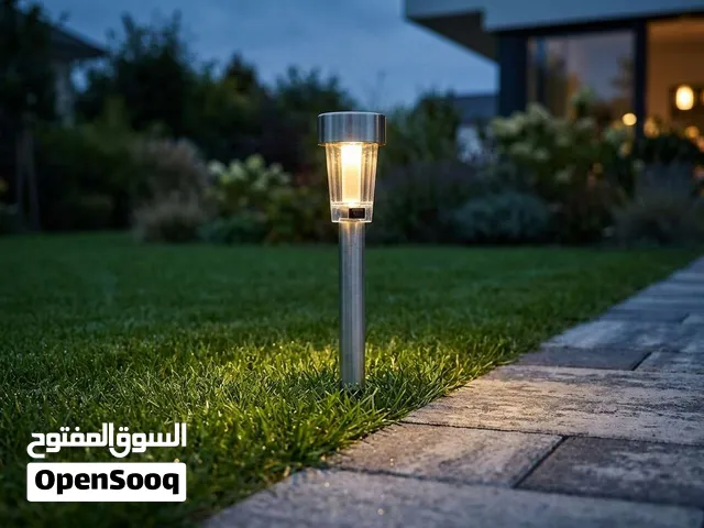 سيت مصابيح واضاءة الحدائق الممرات بالطاقة الشمسية (10 قطع) بسعر 39 وتوصيل مجاني