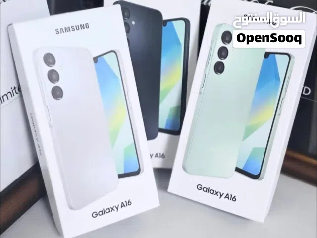 مستعمل ايام Samsung A16 رام 8 جيجا 128 مكفول أغراضة والكرتونه الأصلية متوفر توصيل