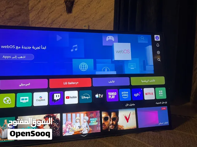 للبيع شاشة تلفاز نوع LG حجم 86 بوصة