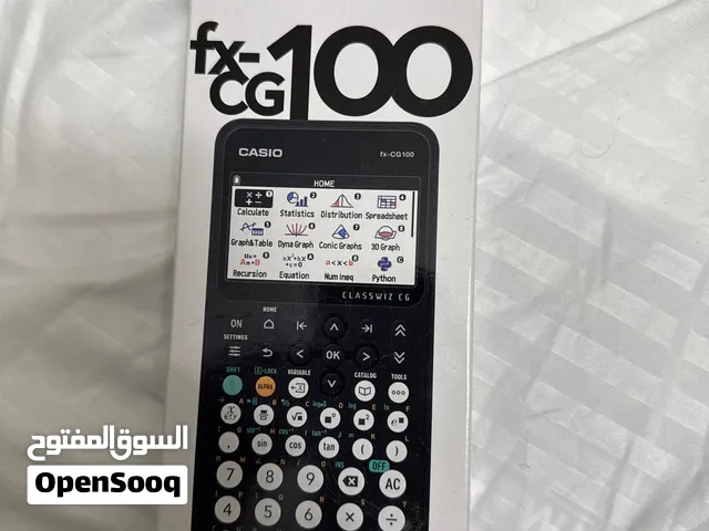 آلة حاسبة بيانية ملونة كاسيو Casio fx-CG100 بحالة ممتازة مع العلبة والغطاء الأصلي