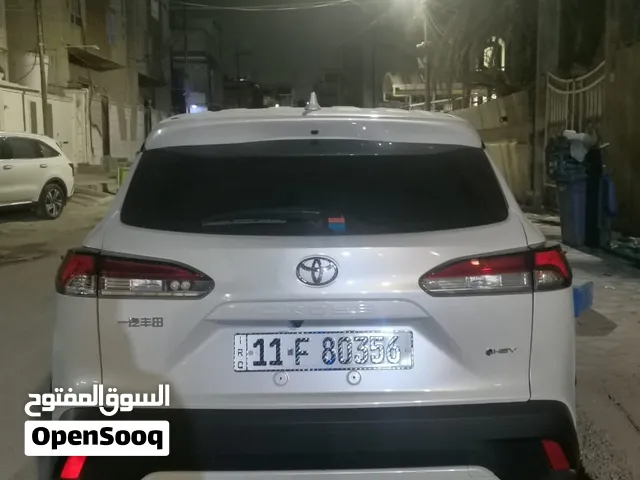 تويوتا كورولا كروس هايبرد 2025 وارد صيني  لون ابيض