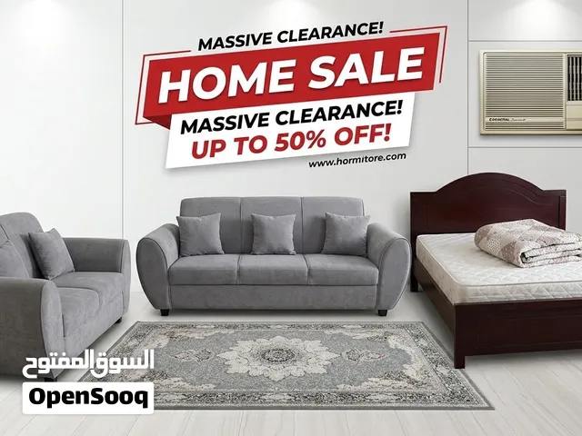 Furniture Set, Classic Rug & Original General AC - أثاث منزلي كامل + سجاد + مكيف جنرال أصلي -