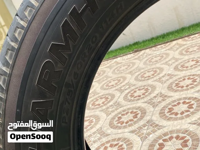 فرصة مناسبة لمن يبحث عن مقاس 20 وبسعر 35 ريال عماني لأربعة إطارات
