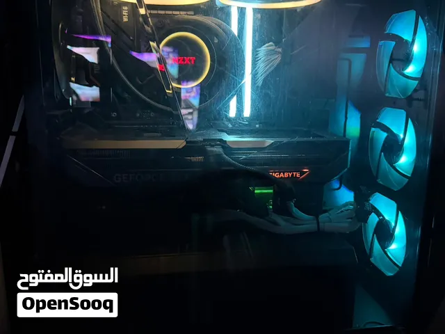 كرت شاشة RTX 5070 جديد مع 4 سنوات كفالة - كمبيوتر قيمينق قوي مستعمل مع كرت شاشة جديد (اقرأ الوصف)